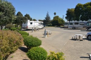 Santa Maria Elks Lodge RV park has spacious sites